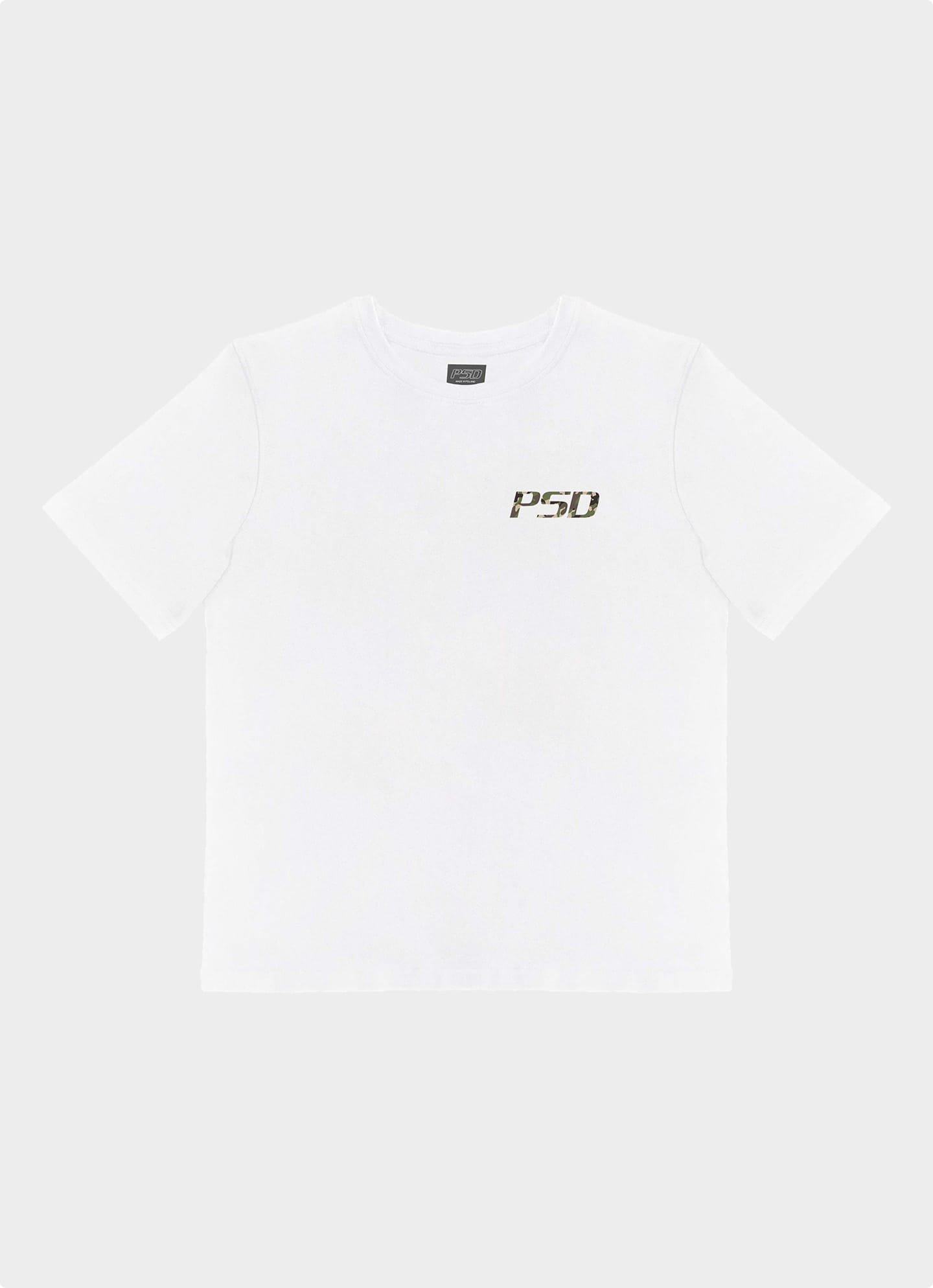 Camo T-shirt (biały)