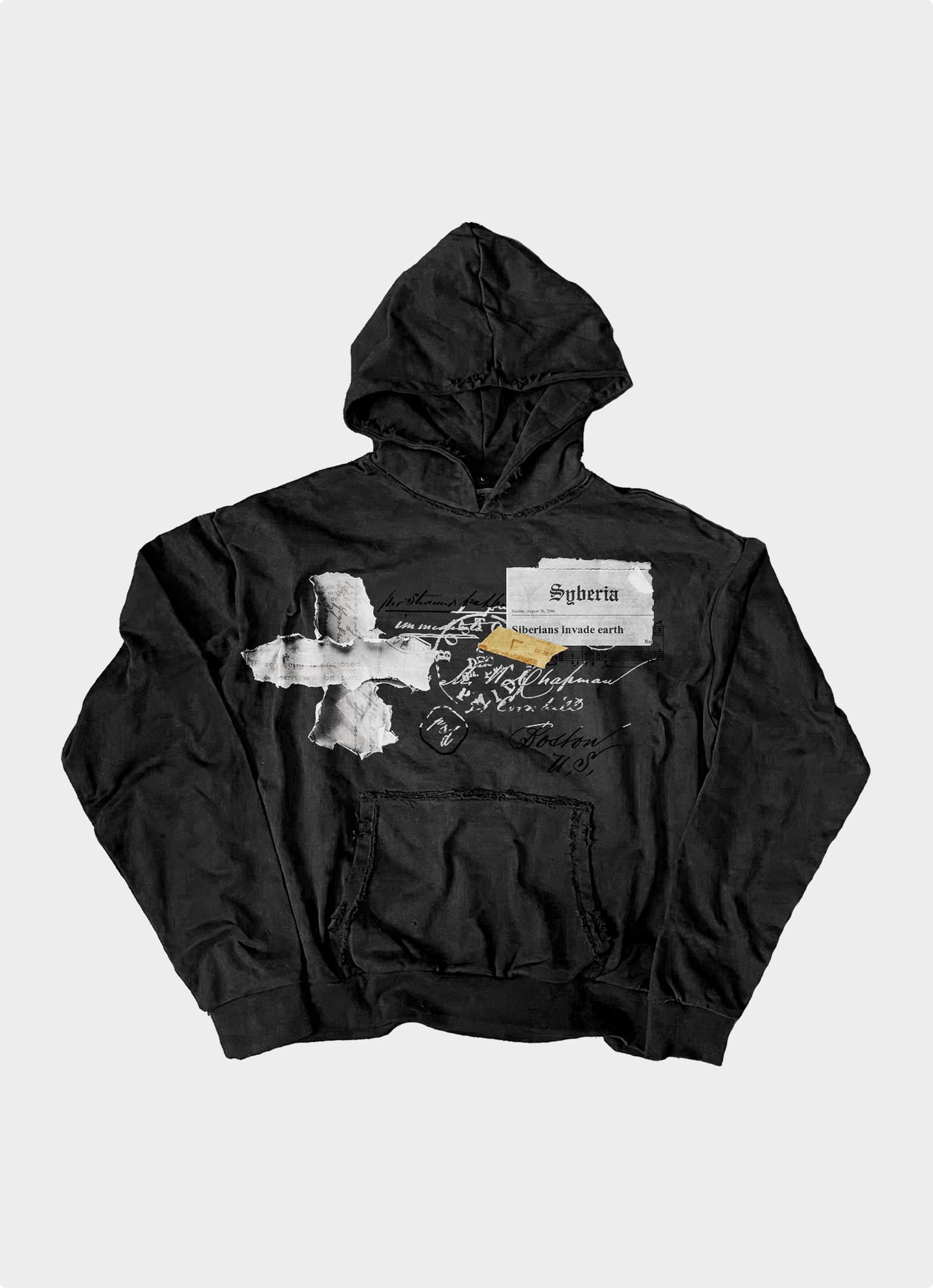 Black Syberia Hoodie