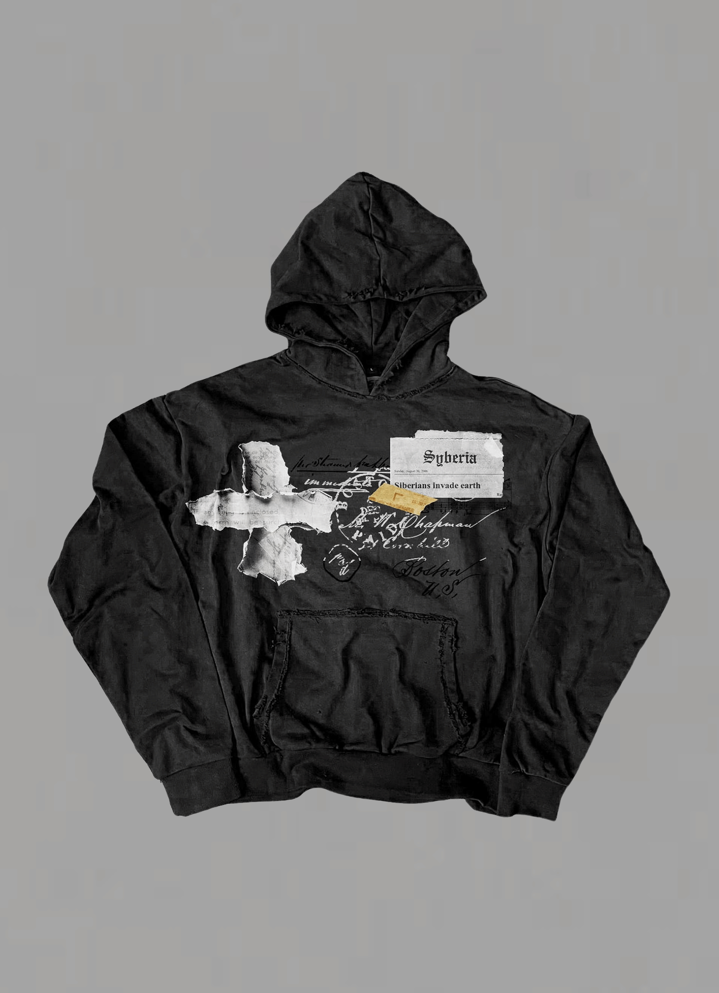 Black Syberia Hoodie