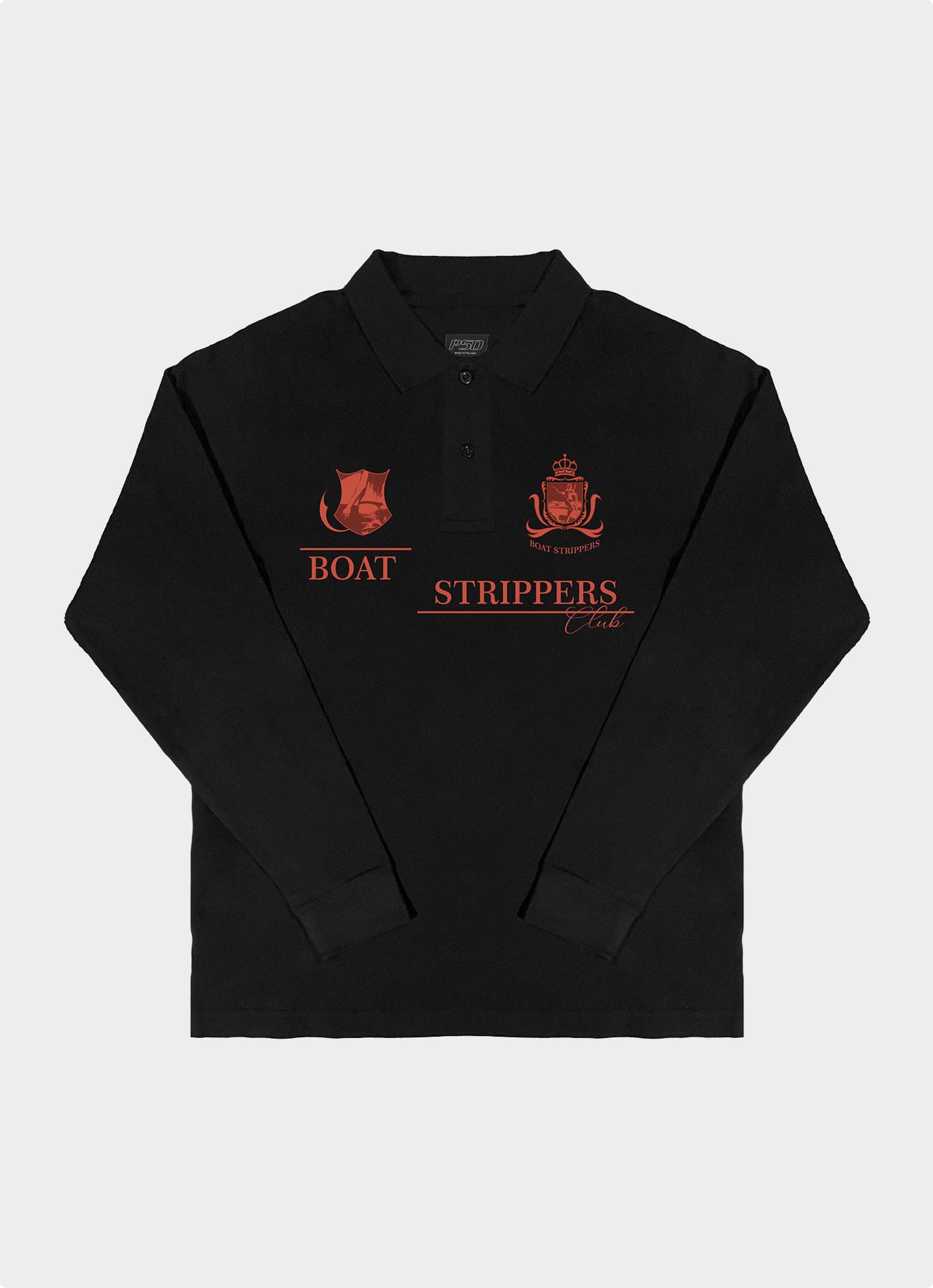 Fw Polo Longsleeve (czarne)