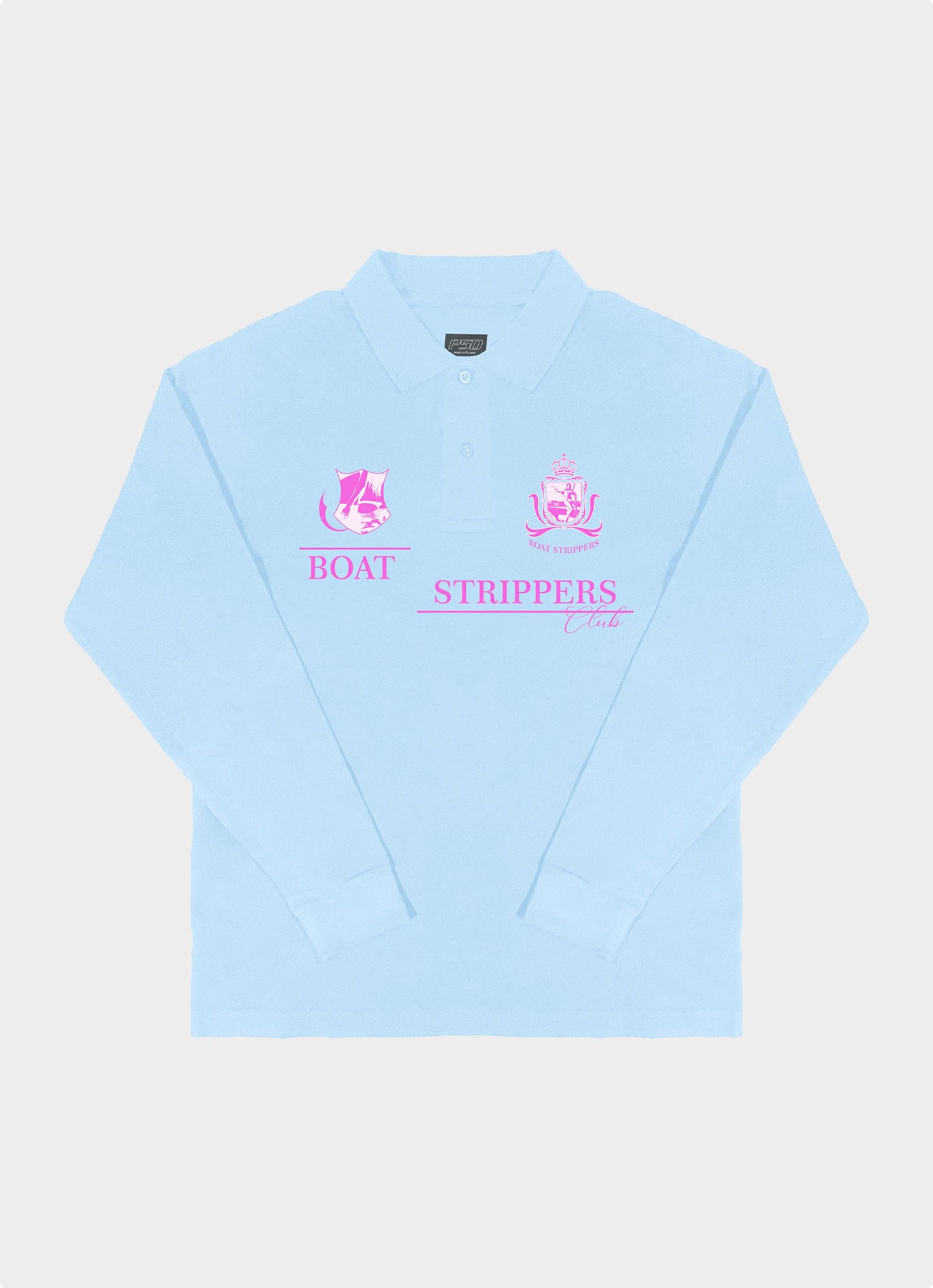 Fw Polo Longsleeve (niebieskie)