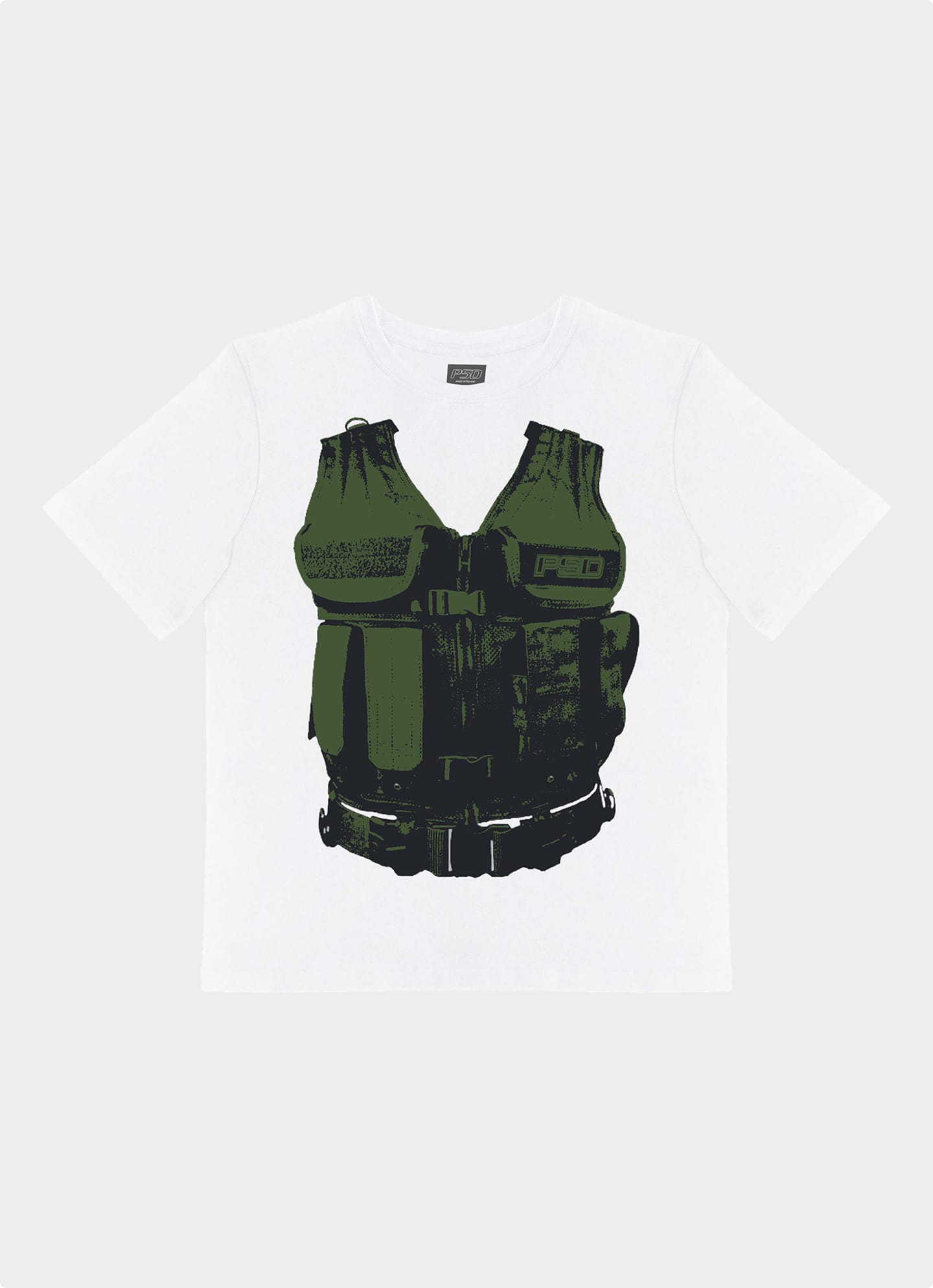 Vest T-shirt (biały)